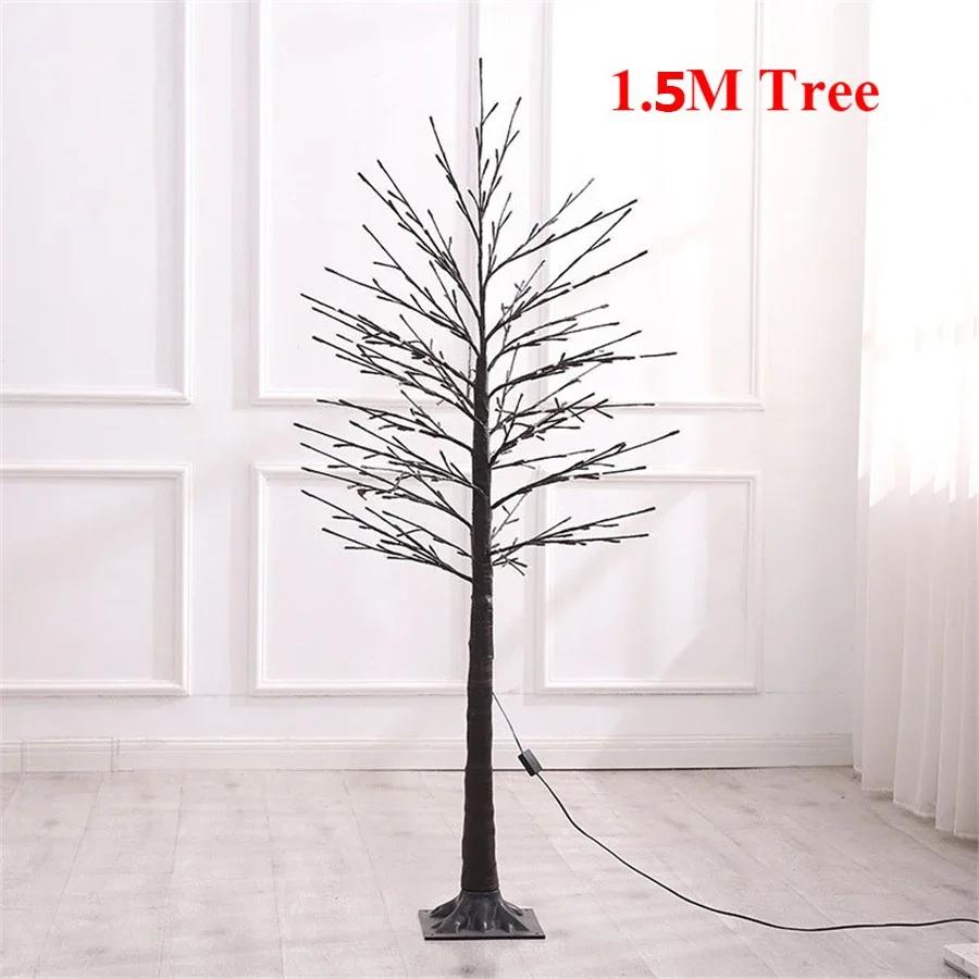 

2.1M 480 светодиодная береза с подсветкой для улицы, дома, патио, свадьбы, Рождества, декора Warm White