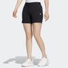 Adidas Logo Straight Regular Shorts Women Shorts Black HT0069