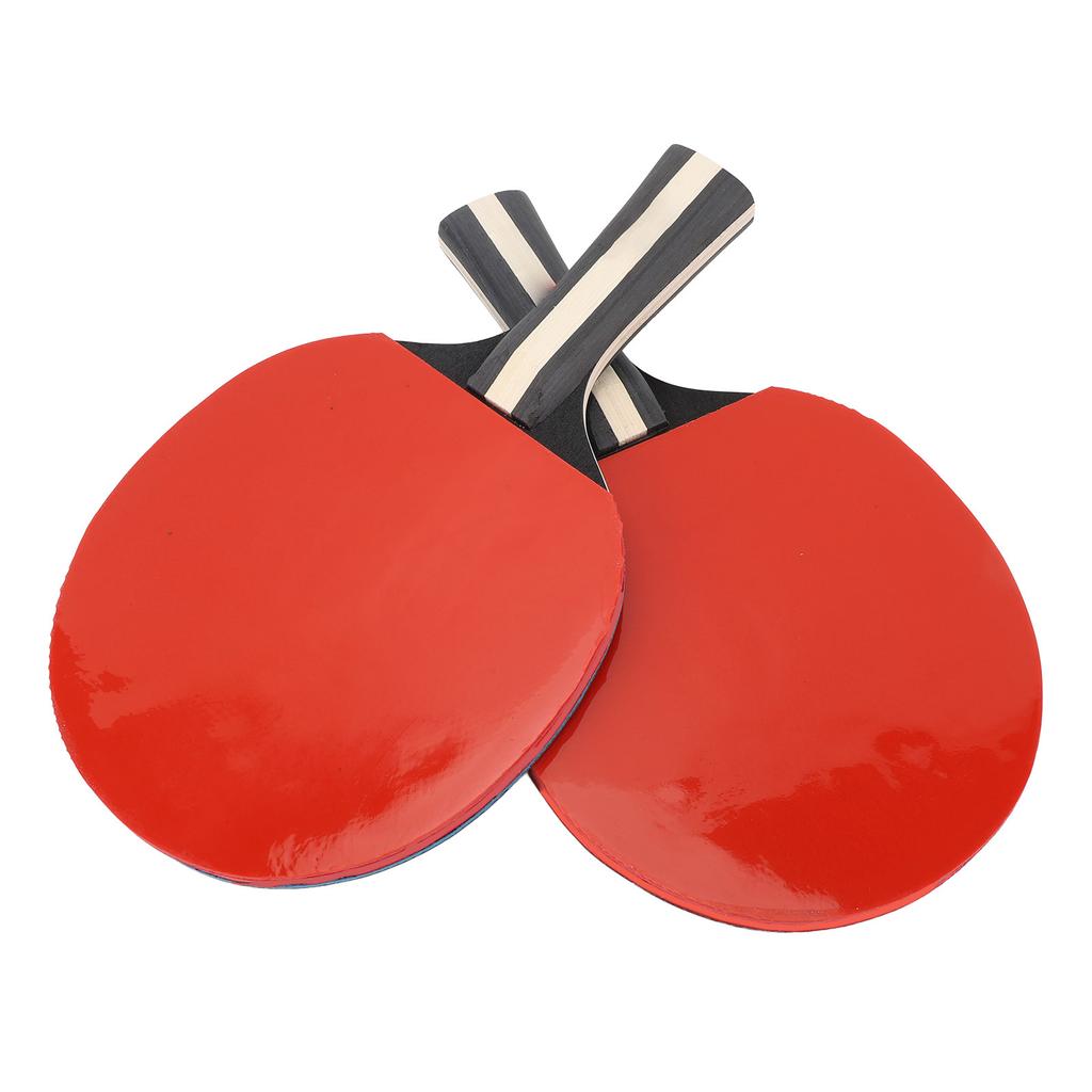 2pcs Table Tennis Racket Table Tennis Paddle with 3pcs 3 Star Professional Table Tennis Balls for