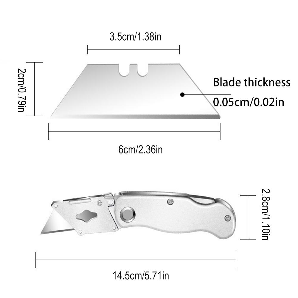 

Мини-нож из нержавеющей стали, складной резак, ручные режущие инструменты, острая головка с лезвиями для деревообработки, кемпинга и использования на открытом воздухе белый