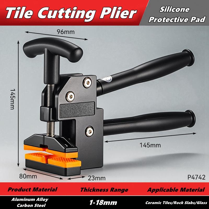 Tile Cutting Breaking Pliers, Manually Heavy Duty Press Tile Opener With Torsion Handle, Ceramic Tile Splitter For Tile Ceramic