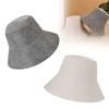 Felt Head Protection Anti Heat Sauna Hat Thicken Wool Felt Shower Cap Hair Turban Quickly Drying Hats Sauna Bathroom Accessories