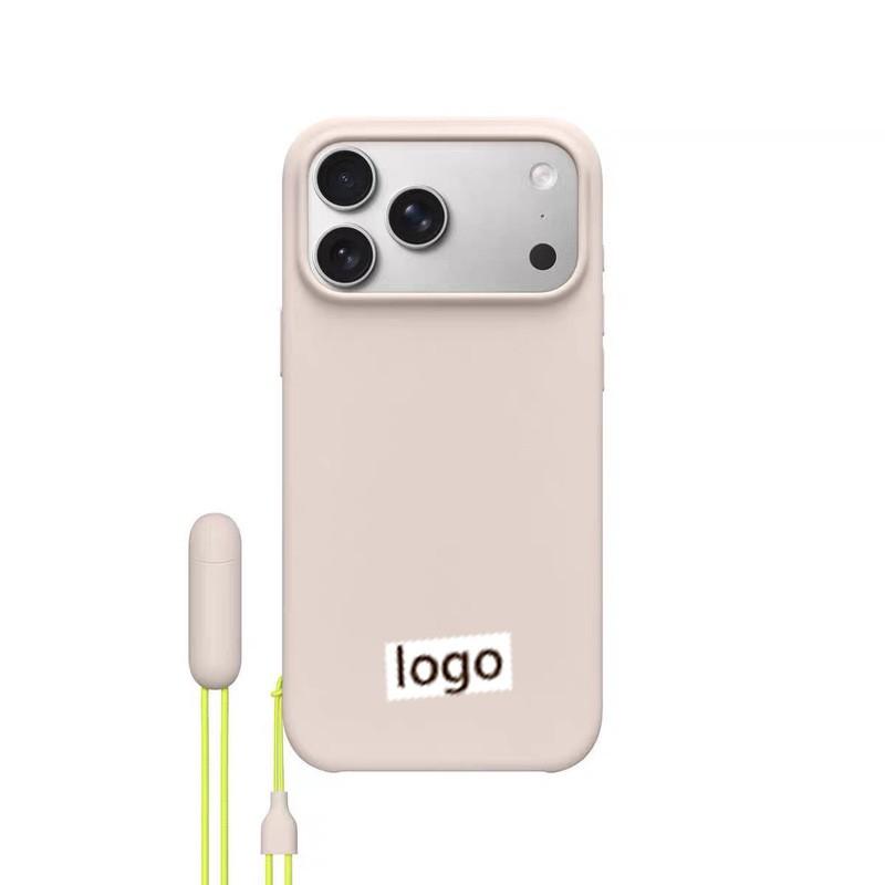 Matte PC Phone Case With Lanyard Kickstand IPhone 17 Pro Max Magnetic Minimalist Design Multiple Colors iPhone 17 Pro Max