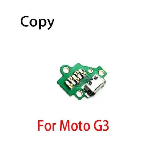 For Motorola Moto E4 E4T G3 G4 G5 G6 G7 Power E7 G8 Plus X4 One USB Charging Port Micro Dock Connector Board With Microphone