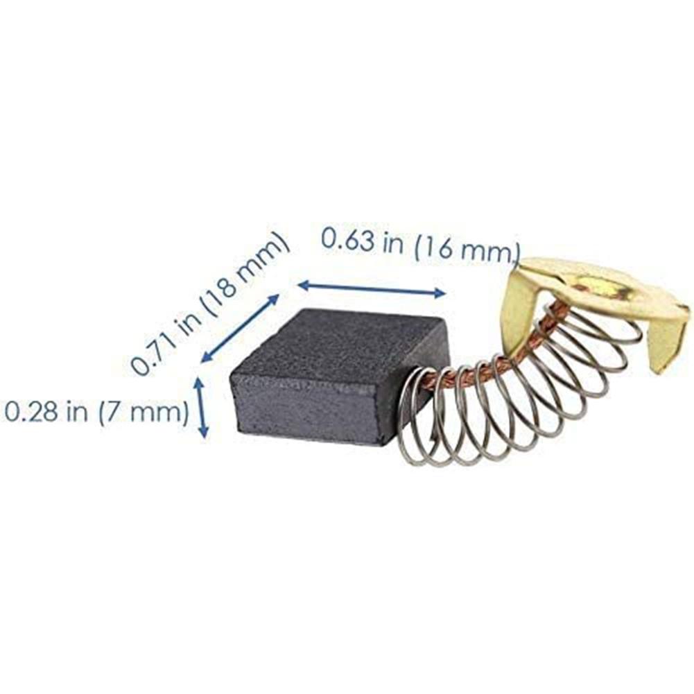 

Hammer CB204 Carbon Brushes Parts Replacement Set Breaker Demolition Disc Electric Tools For MKT GA9020KD GA9020S China Mainland