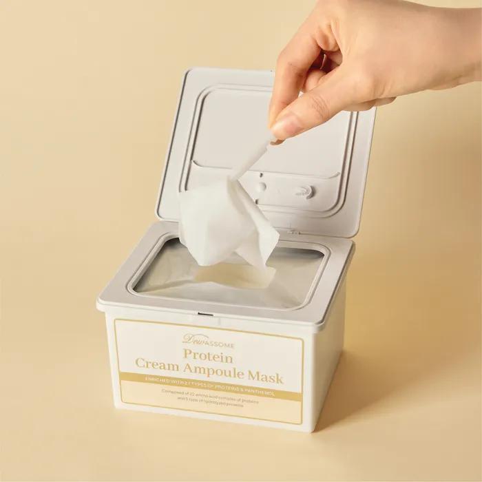 Protein Cream Ampoule Mask (90 Sheets / 300ml)