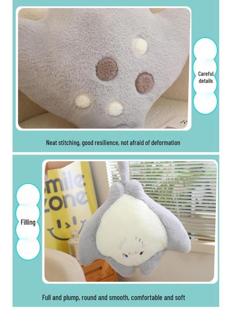 Adorable Devil Ray Plush Toy for Kids - Ocean-Themed Stuffed Animal Doll