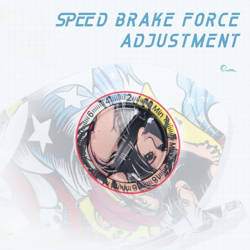 Full Metal Fishing Reel Colorful Cartoon Design Suitable for Freshwater and Saltwater Fishing Perfect Holiday Gift Fishing Reel Baitcaster