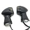 Fit ZR-7S Compatible ZRX1200S Fit ZXR250R Motorcycle Turn Signal Light Indicator Front Flashing Lamp Indicator Turn Signal (Smoke)