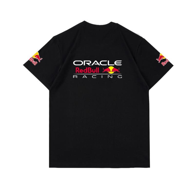 Oracle Red Bull Racing F1 T‑Shirt Unisex Short Sleeve Tee Formula 1 Racing Fans Casual Tops
