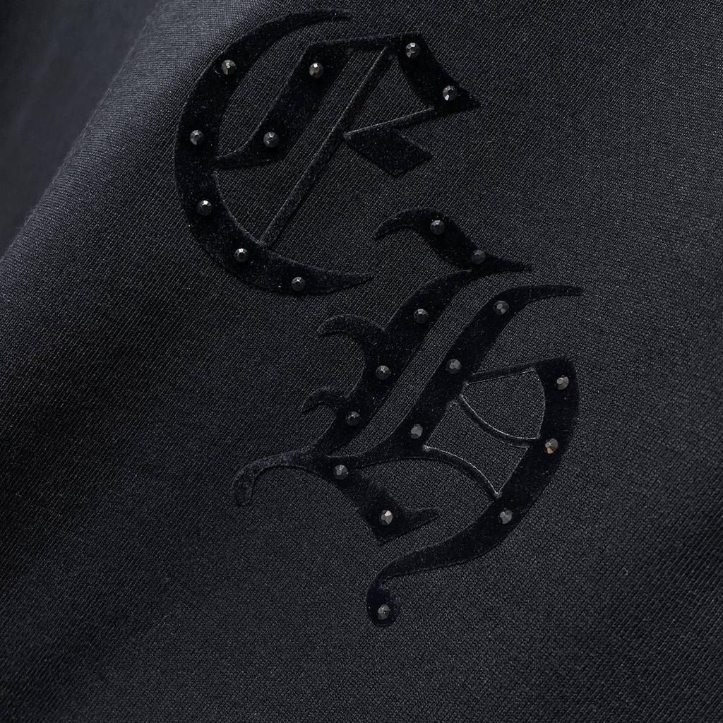 8933 CHROME HEARTS 2026 Summer New High Quality Cotton Round Neck Loose Large Size Men's and Women's T-shirt Couple T-shirt
