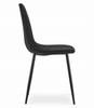 COMO chair - black velvet x 3