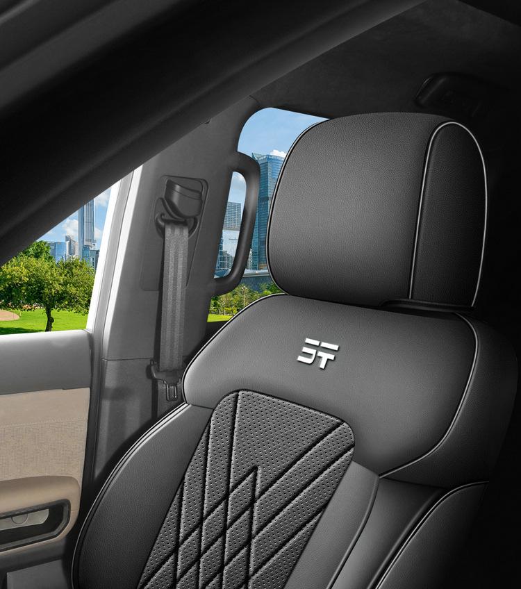 Jetour Shanhai T2 Full Leather Car Seat Cushion - Universal, All-Season Model