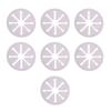 Pack Of 7 Sock Organizers for Easy Pairing and Storage Colorful PVC Clips Convenient Socks Fasteners Pairing Tool