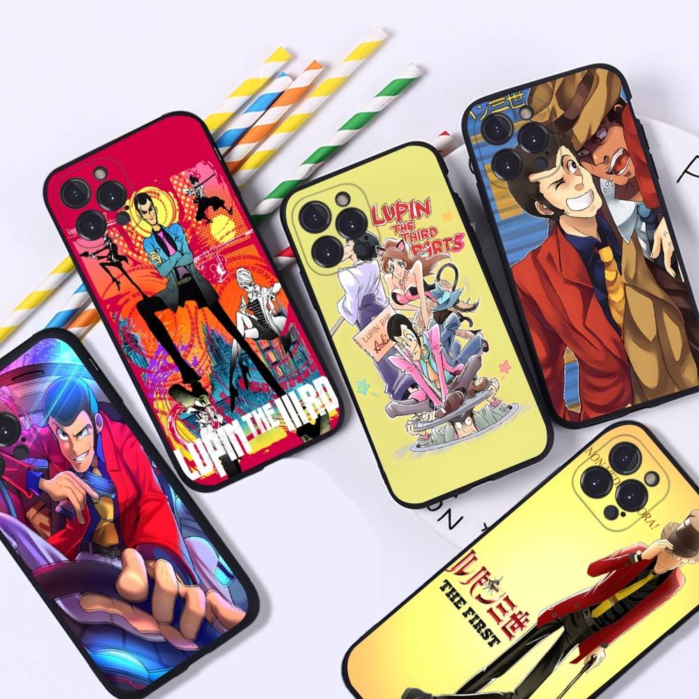 Lupin III Comics Phone Case For IPhone 17 16 15 14 13 12 11 Pro Max 13 12 Mini 17Air 16e Clear Cases