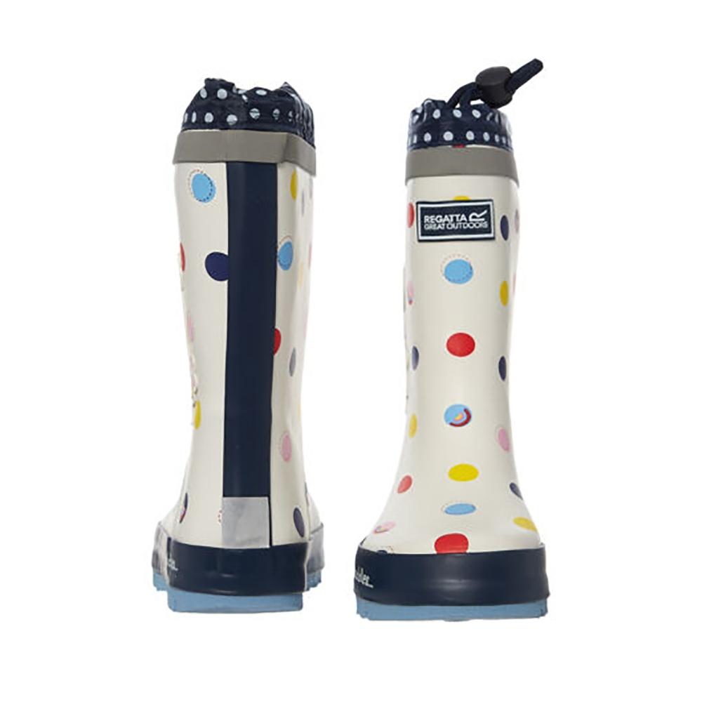 Peppa Pig Childrens/Kids Splash Polka Dot Wellington Boots