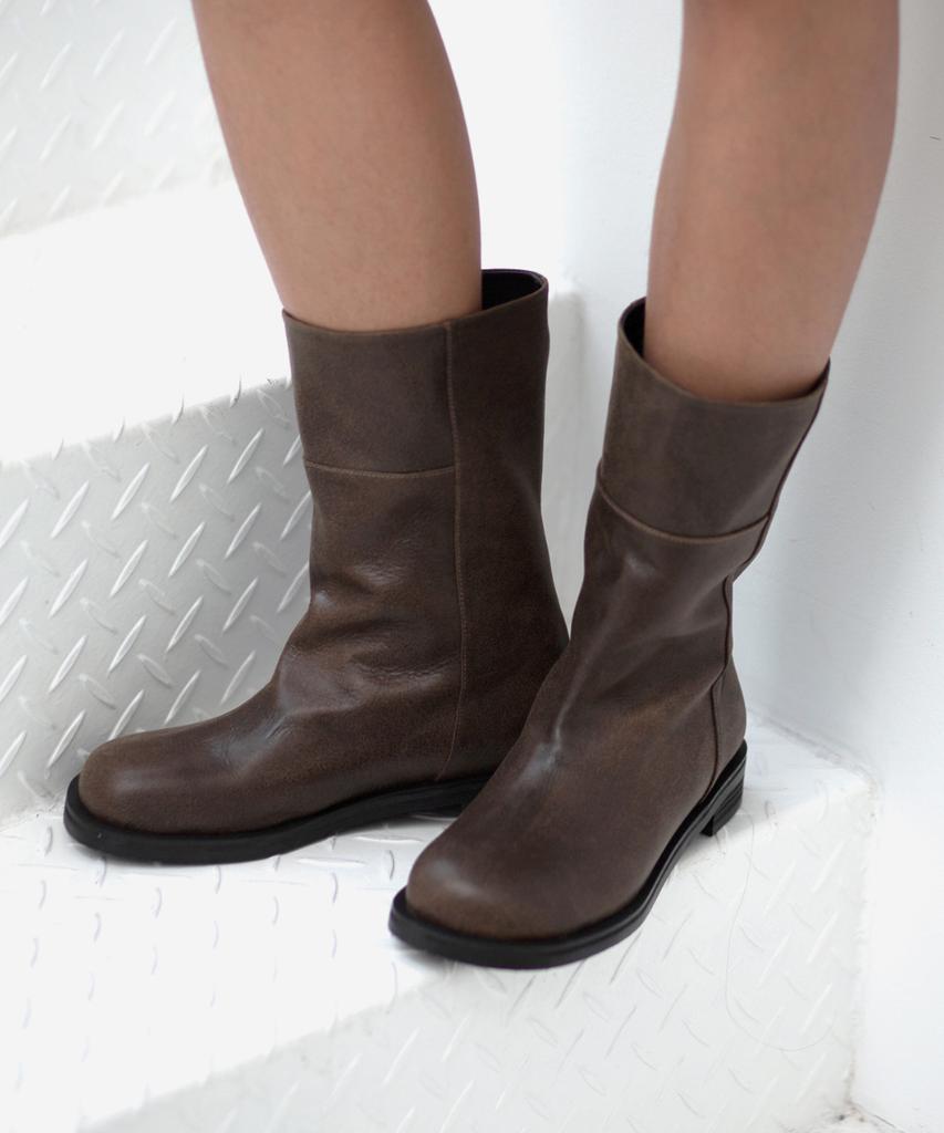 Then Liam Ankle Boots / Brown