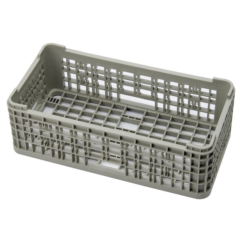 Ishikawa Resin Industry Dish Drainer, Cycle Wash Half Rack, Open, Gray, 504 x 252 x 160mm High, 1 Piece, Polypropylene, Made in Japan, HK-221