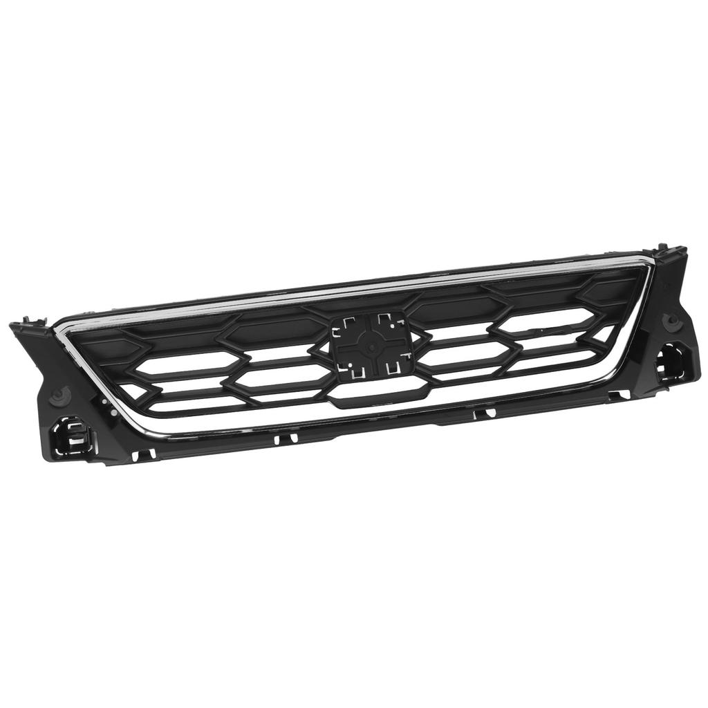 Front Bumper Grille With Chrome Surround 6F0853654E Replacement for SEAT 6F MK5 Pre?Facelift 2017