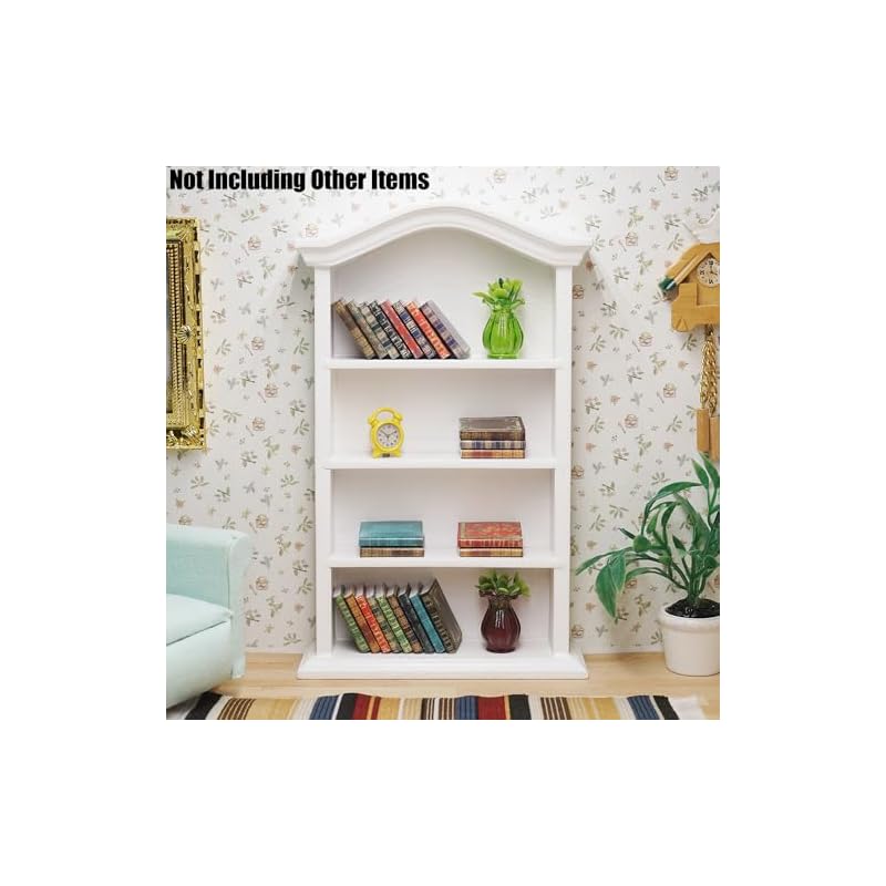 Odoria Dollhouse Book Miniature: 24-Piece Set of 1/12 Scale Notebook Paper Victorian Library Office - Mini School Supplies Antique DIY Accessories,