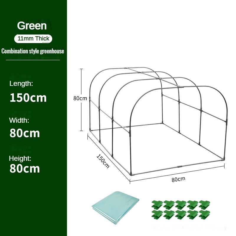 Horticultural Potted Flower Planting Greenhouse Rainproof Insulation Flower Room Household Seedling Cultivation Shed
