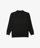 STCO Open Collar Solid Knit Black (Oversized)_Sktua02Osb