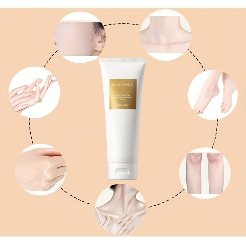 120g Brightening Body Cream, Deep Moisturizing, Nourishing Skin, Waterproof, Sweat-proof, Non-flaking Concealer, Mild Texture, Hypoallergenic