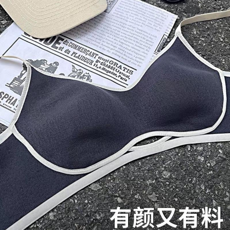 Rabbit ears female thin large size collection of secondary breasts anti-sagging ultra-thin bra underwear large breasts small anti-sagging