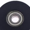 1Pcs U Groove Wire Rope Over Line Pulley Lightweight Durable Nylon Lifting Wheel for Home DIY Hanging Decor Installation