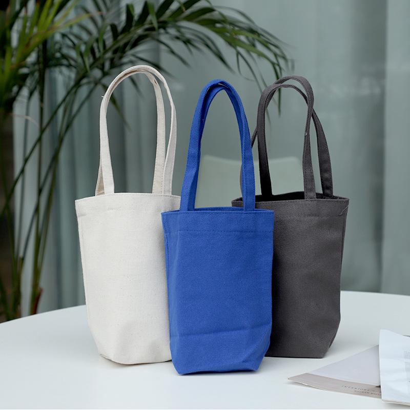 Portable Canvas Teacup Carrier & Umbrella Sleeve