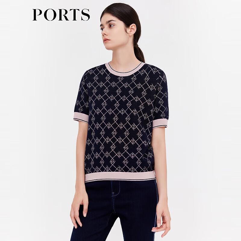 Ports Women's Autumn Short Sleeve Knit Top