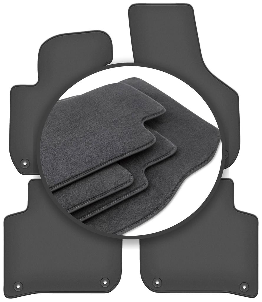 Premium-Autofußmatten für: Skoda Superb II Limousine, Kombi (2008-2015)