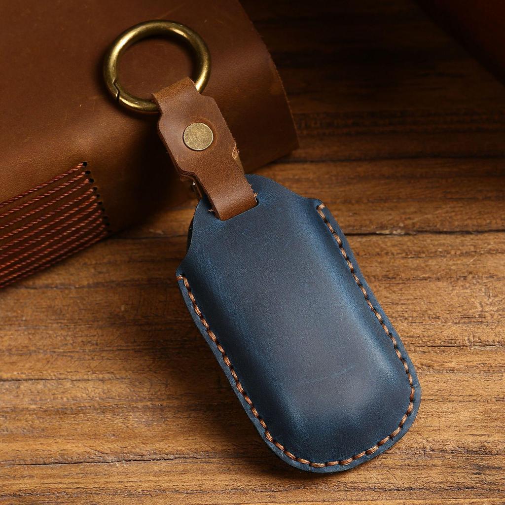 Suitable Genuine Leather Key Case for Buick Excelle, Verano, Envision, Regal - Full Coverage