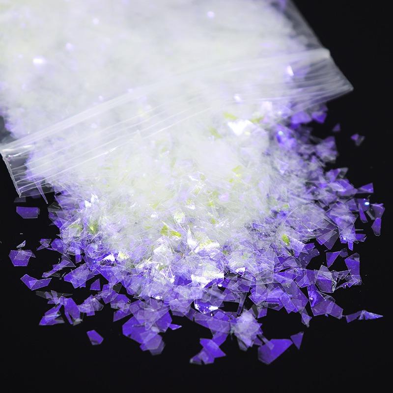 10G/sacchetto laser frammenti irregolari unghie glitter 10 tipi di decorazione unghie illusoria PET fai da te toppa per unghie decorazione design