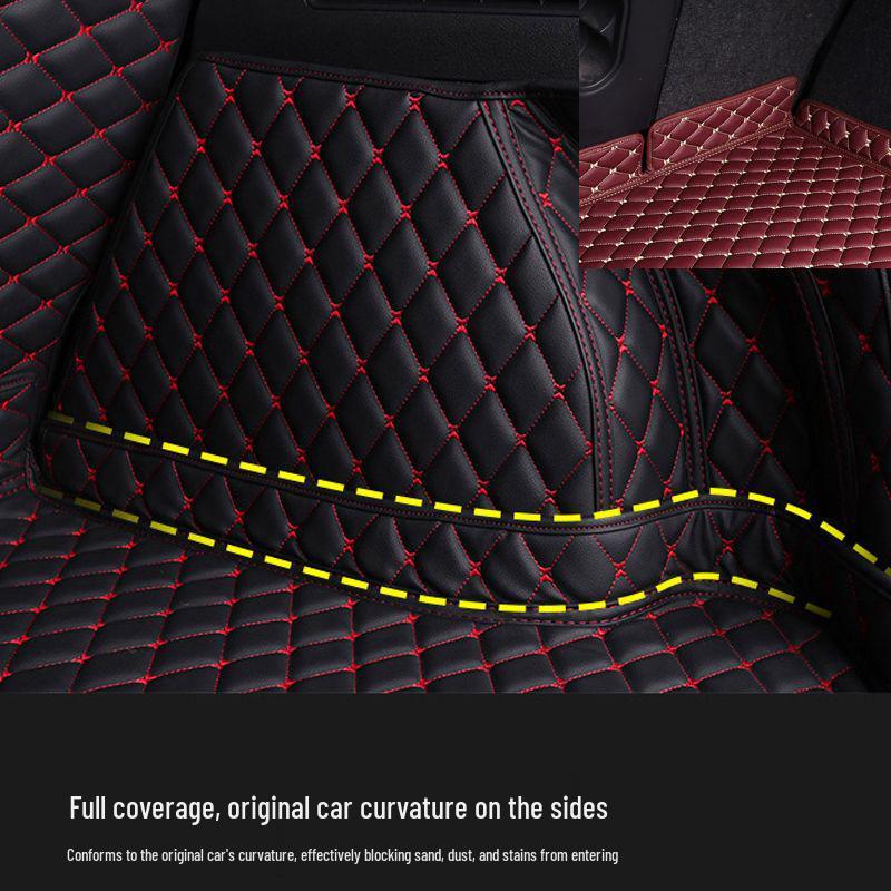 Decorative Rear Trunk Mat for 2010-2018 Volkswagen Tiguan