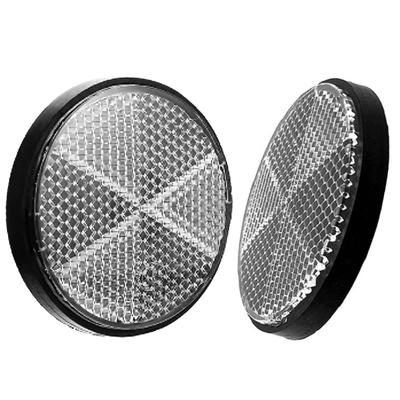 YFFSFDC Motorcycle Reflector Nuts Set of 2 Plastic Good Reflective Screw Mount Reflective Warning