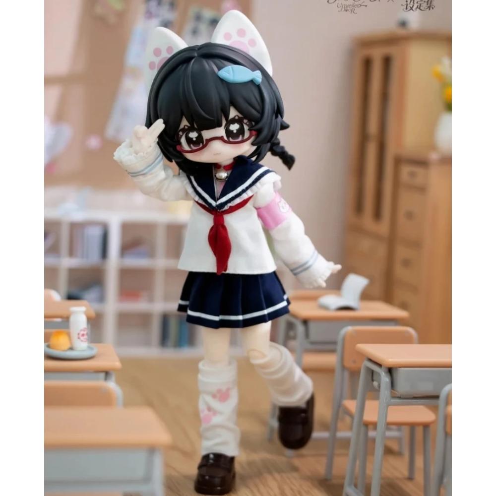 Genuine Unveiled Door Little Key Artbook Series 1/12 BJD MJD Blind Box Anime Figurine Articulated Doll Ornament