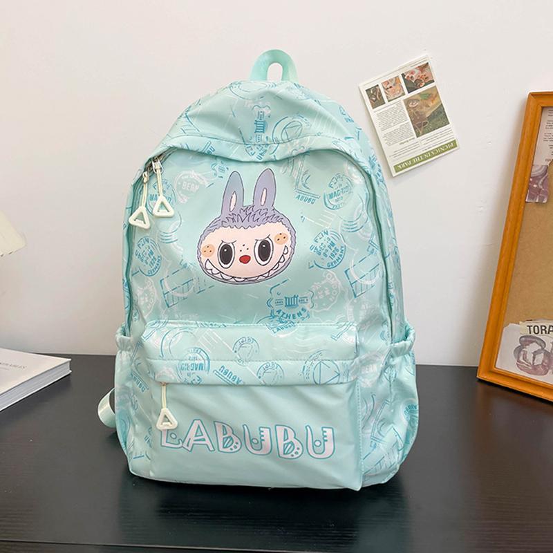 Zaino Scolastico Cartone Animato Labubu Nuovo Zaino Grande Capacità Stampa Studente Ultraleggero Zaino Scolastico Labubu
