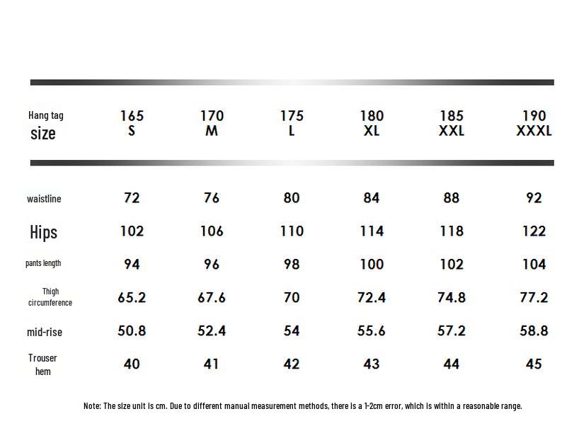 GXG Men's Thick Loose Fit Jogger Pants