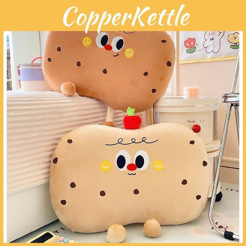 Bread Apple Cookies Memory Foam Plush Toy Cartoon Office Dorm Bed Cover Soft