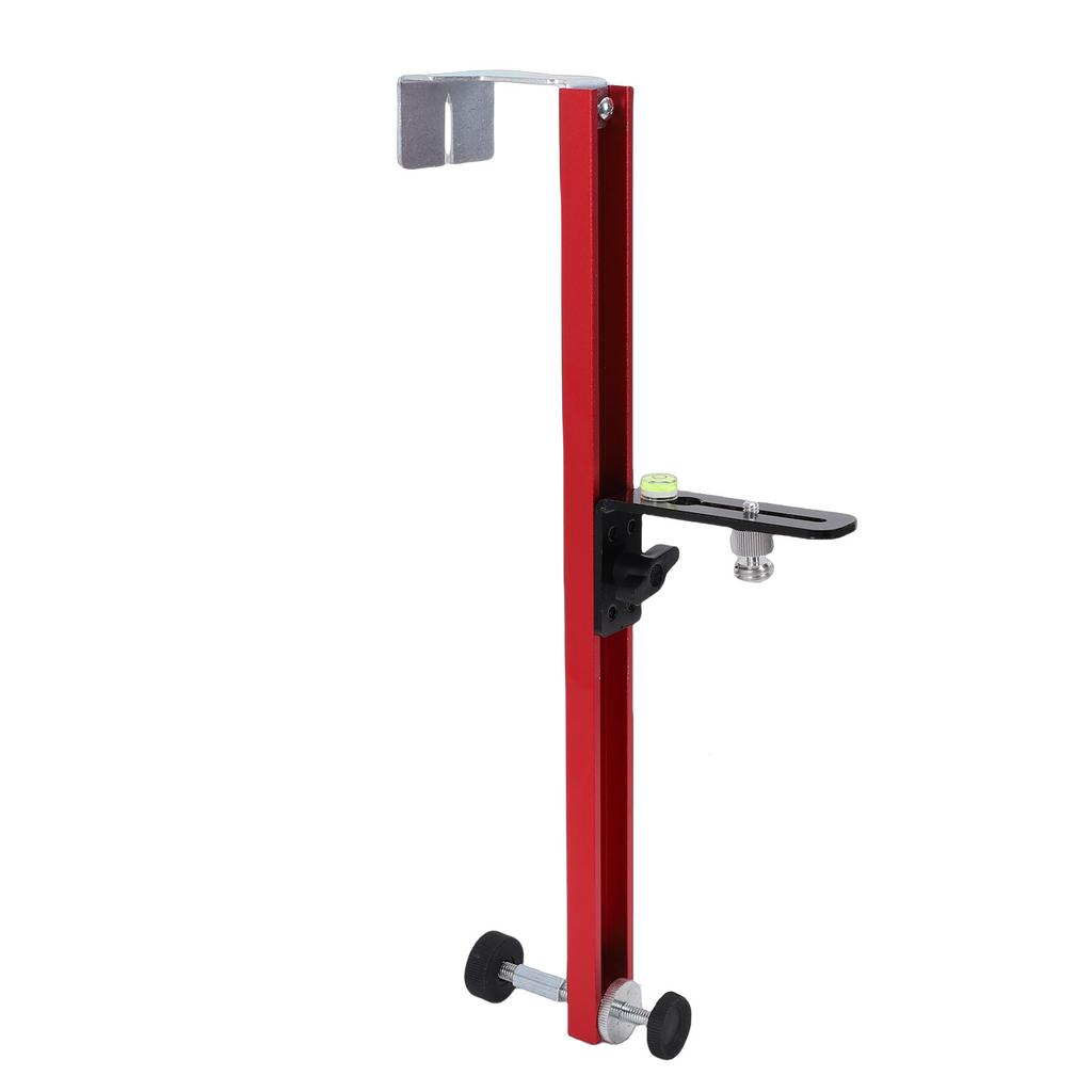 Wall Leveling Bracket Aluminum Alloy Adjustable Height Leveling Tool Wall Mount Bracket for Construction Surveying Long