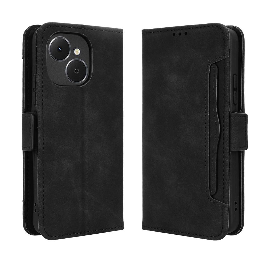 Voor TECNO Spark 40C Leren Hoesje Telefoon Portemonnee Cover met Meerdere Kaartsleuven