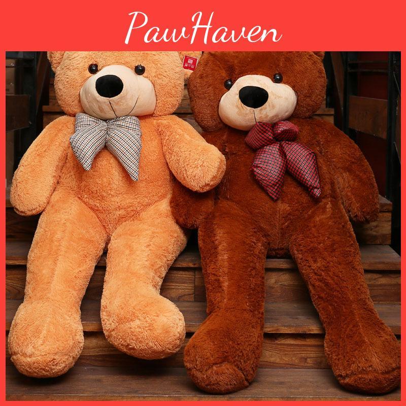 Teddy Animal Bear Plush Toy Pillow Gift Decoration Fillers Doll Tie Festival