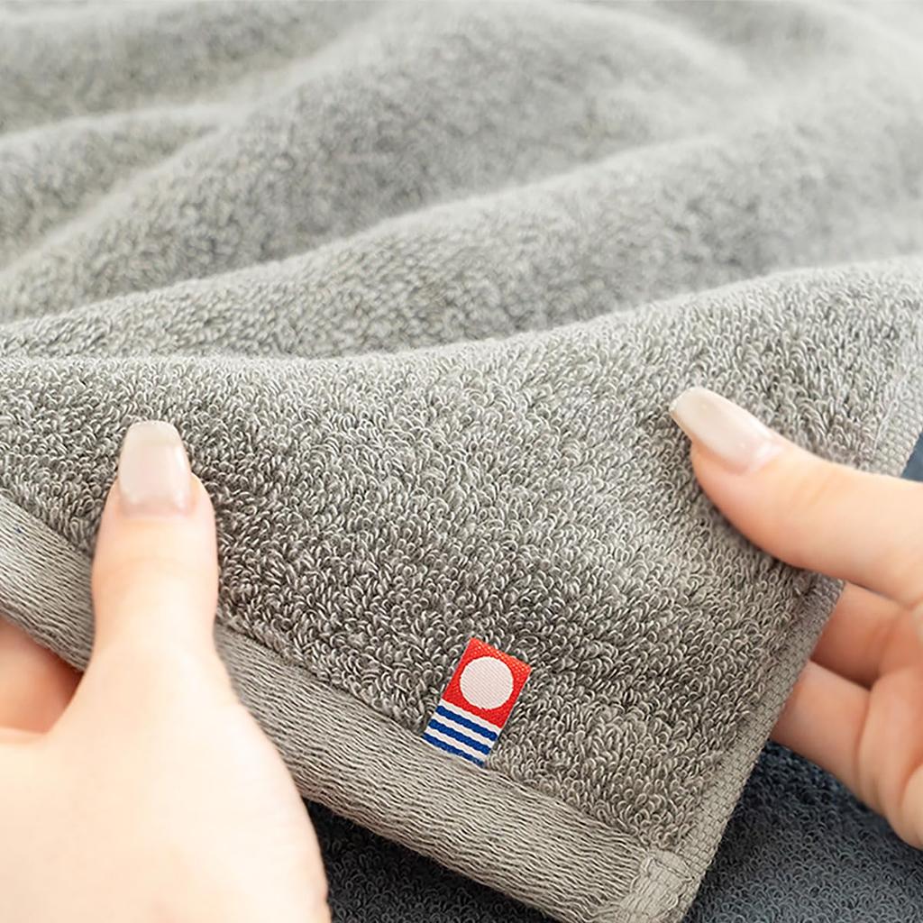Imabari Towel Bath Made In Solid HUG TOWEL Certified Imabari Towel Towel, Japan, Color, 880, (Ruriiro)