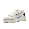 Anta Rubber Bullet Skateboard Shoes Men's Low Top Ivory White/New Ink Blue/Light Silver Gray 912428003-3