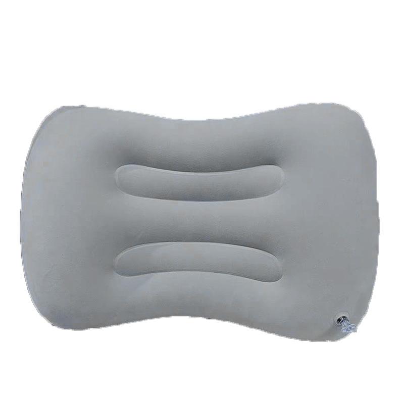 Press The Inflatable Pillow - Square Rest Pillow for Neck and Waist Protection - Travel Portable Square Pillow - Sleep Pillow - Vehicle Seat Cushion