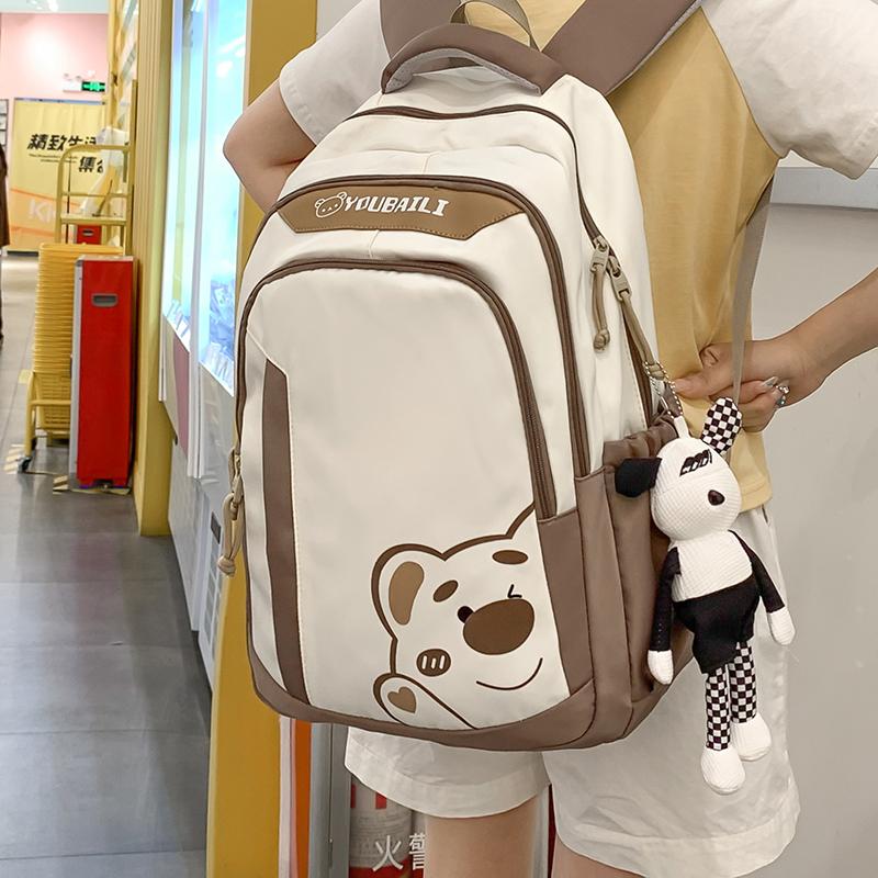 Мультяшный студенческий школьный рюкзак большой вместимости — фото 3