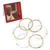 3 Full Sets of Acoustic Guitar Strings with 1 Guitar 1 Guitar Stringing Tool and 10 Guitar Picks Capo,