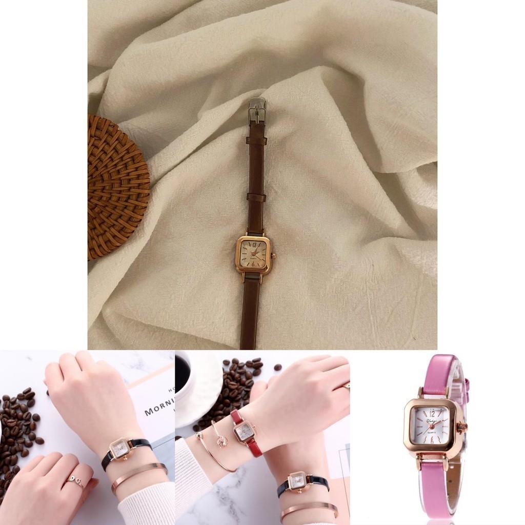 2023 Fashionable Vintage Quartz Watch With Delicate Strap For Women High Aesthetic Value