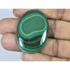 95Cts. Natural Green Malachite Oval Shape Cabochon Loose Gemstone 30X43X06MM D-369